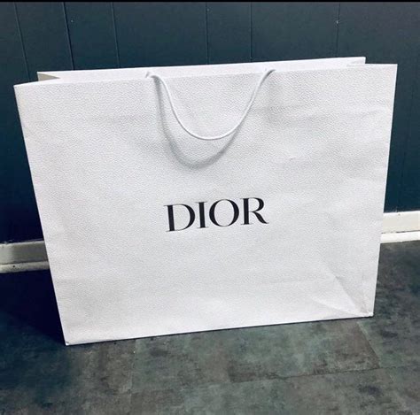 dior paper bag